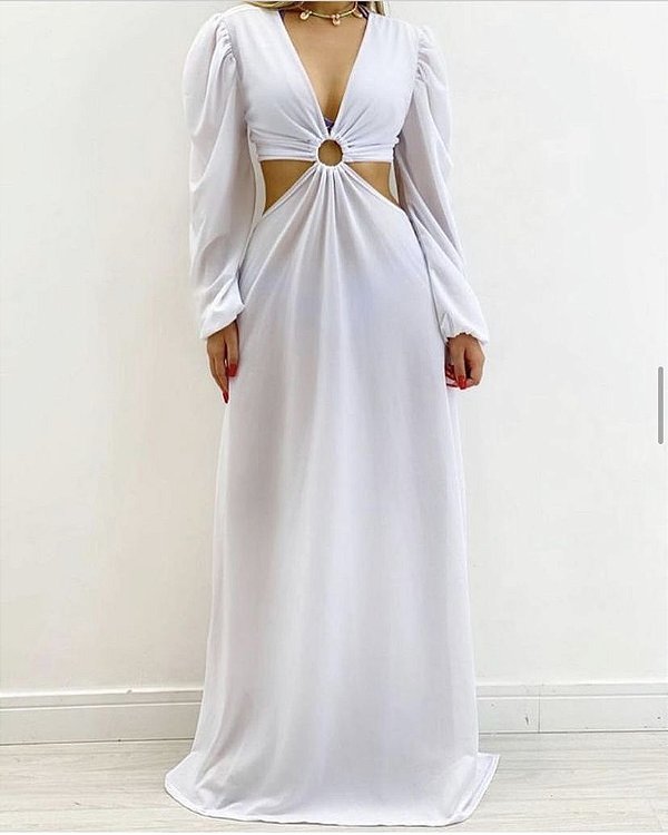 Saída de praia longa argola