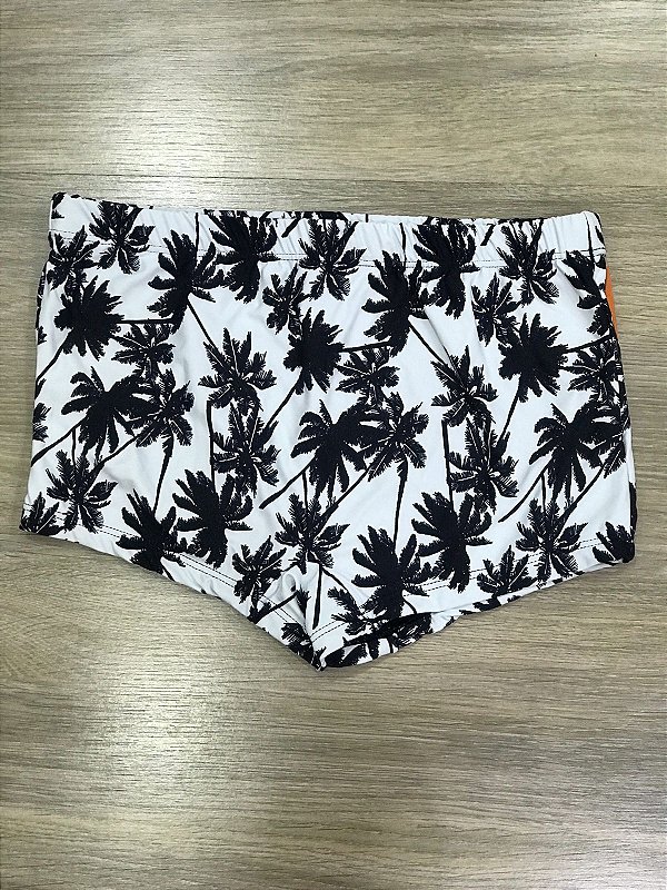 Sunga coqueiros branco