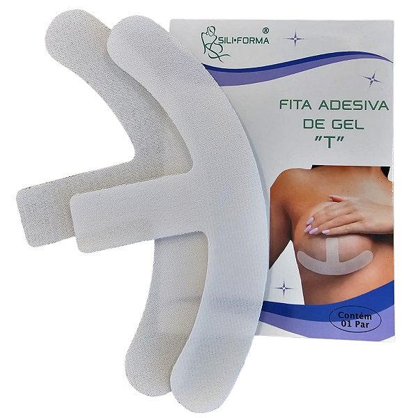 Fita Silicone T  Para Tratar Cicatrizes - Siliforma