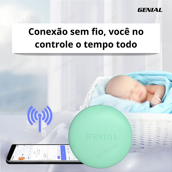 Termometro Via Bluetooth Segurança, Conforto E Tranquilidade