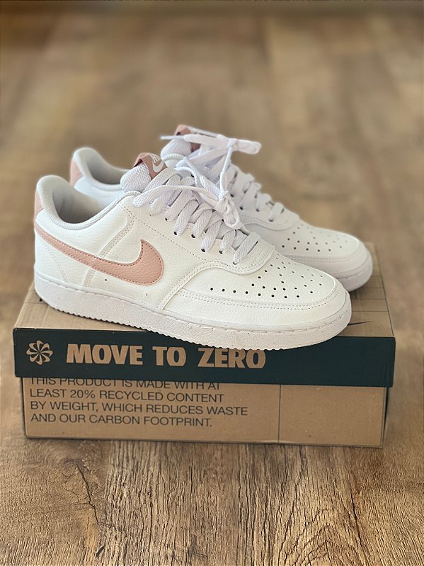 NIKE COURT VISION (white/pink)