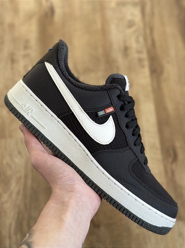 AIR FORCE 1 TOASTY “black/white”