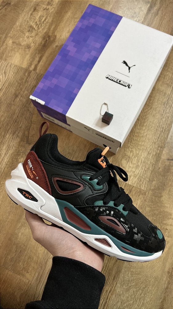 PUMA TRC BLAZE x MINECRAFT (acompanha chaveiro)