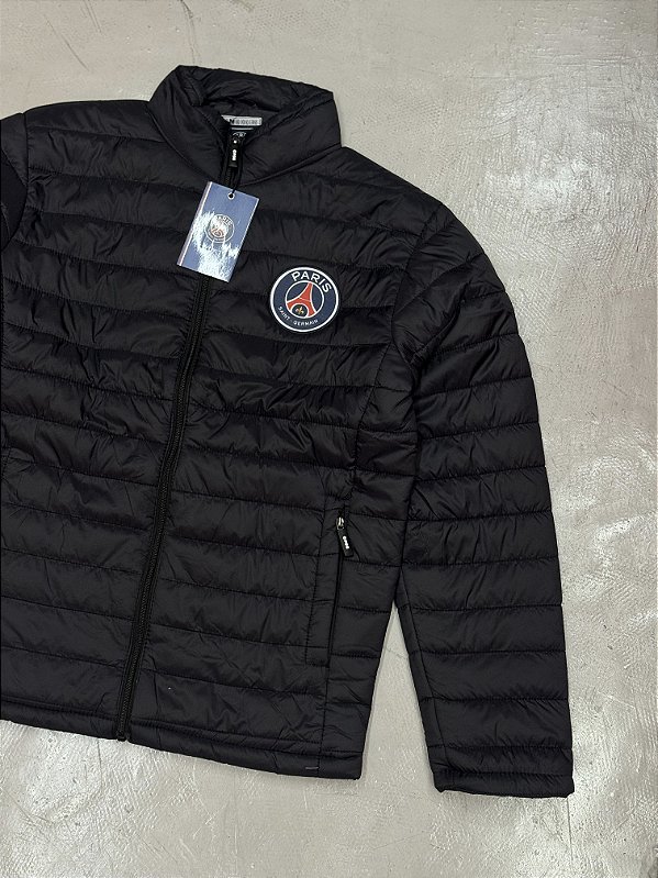 CORTA VENTO PUFFER PSG (preta)