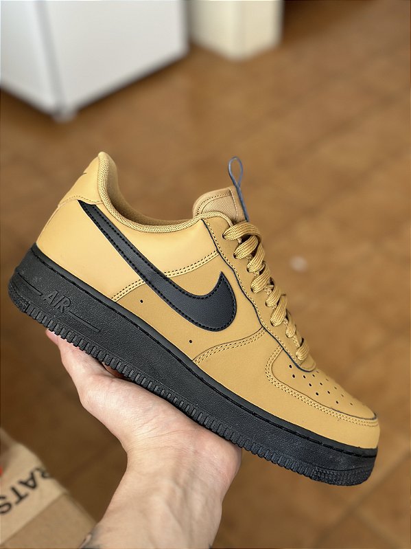 NIKE AIR FORCE 1 “Wheat Black”