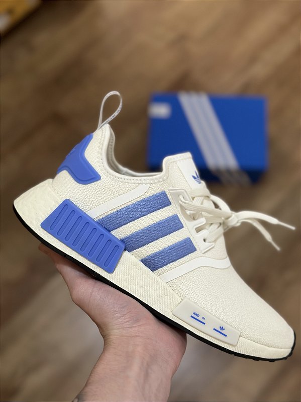 ADIDAS NMD R1 (off white/blue)