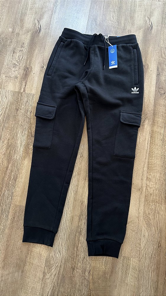 CALÇA CARGO MOLETOM ADIDAS