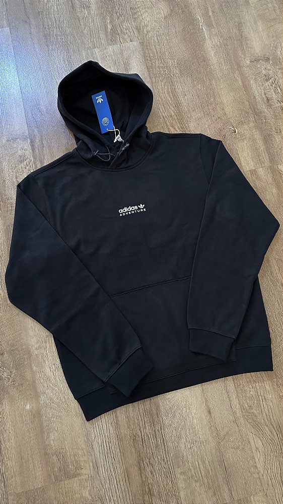 MOLETOM ADIDAS ADVENTURE (preto)