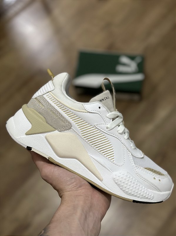 PUMA RS-X MONO METAL (white/gold)