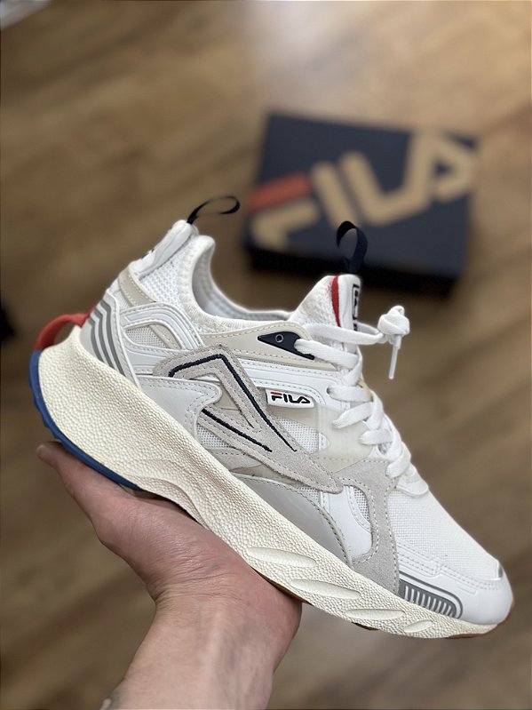 FILA FLOAT HALL (white/red)