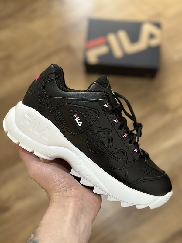 FILA STYLING (black/white/pink)