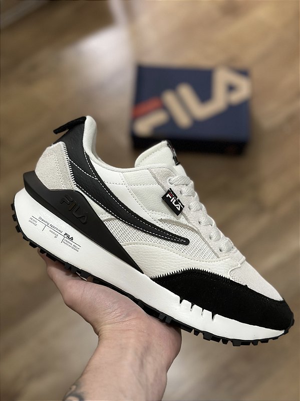 FILA RENNO VINTAGE (black/white)