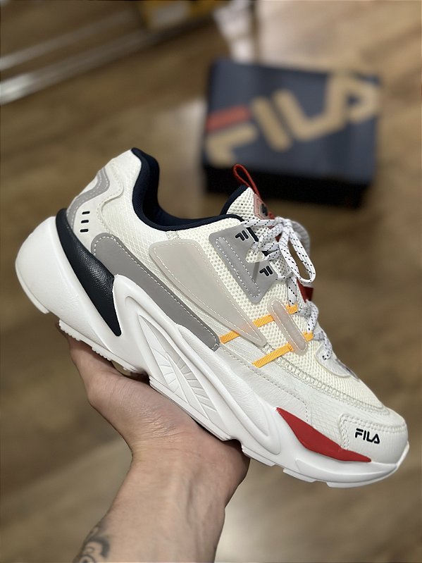 FILA INVICTUS (white/Navy/red)