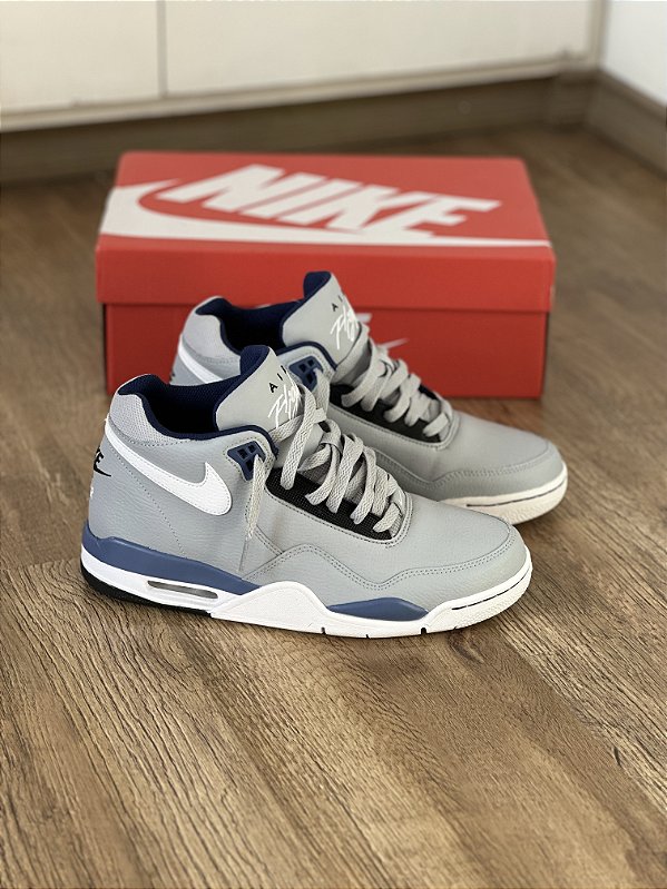 NIKE FLIGHT LEGACY (grey/Navy)