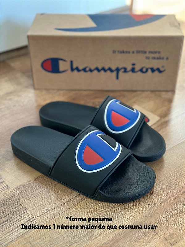 CHINELO CHAMPION IPO (preto) FORMA PEQUENA