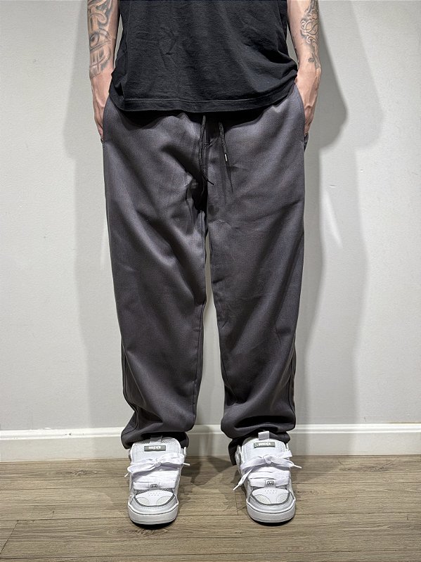 CALÇA CORTE RETO (cinza)