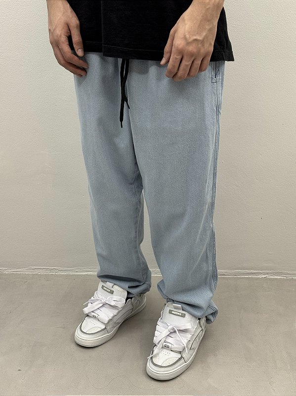CALÇA CORTE RETO JEANS (clara)