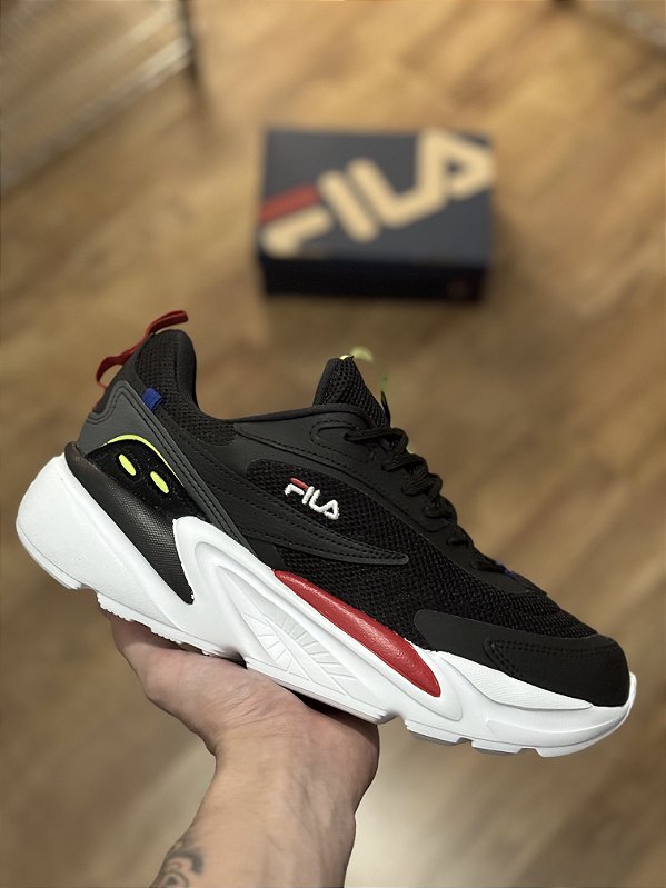 FILA RT-LOW (black/royal/red)