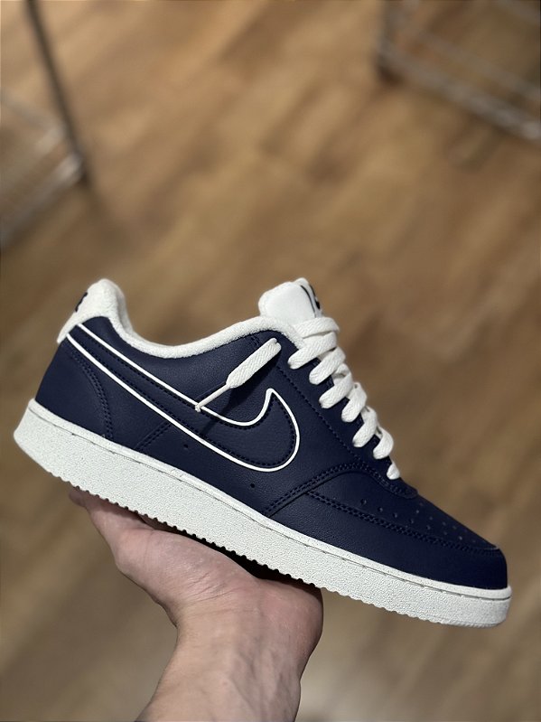 NIKE COURT VISION LOW (Midnight Navy)