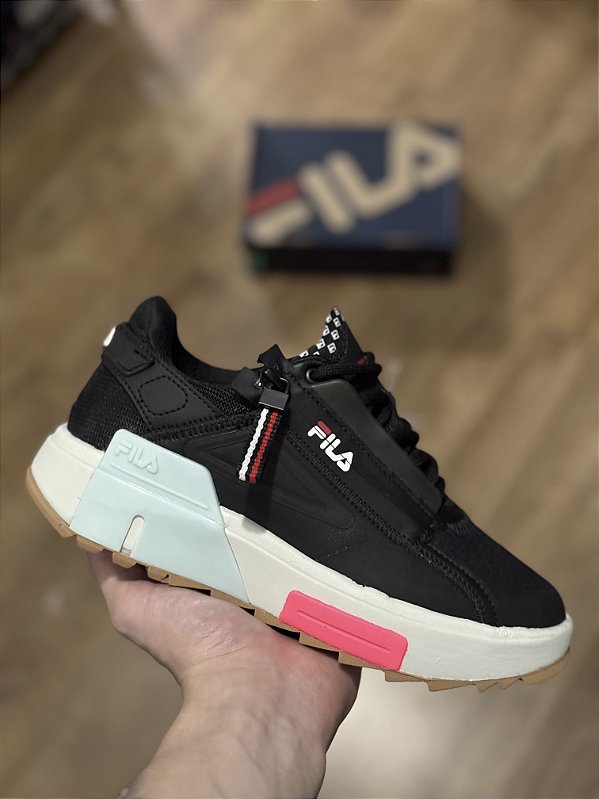 FILA TORMO (Black/white/red)