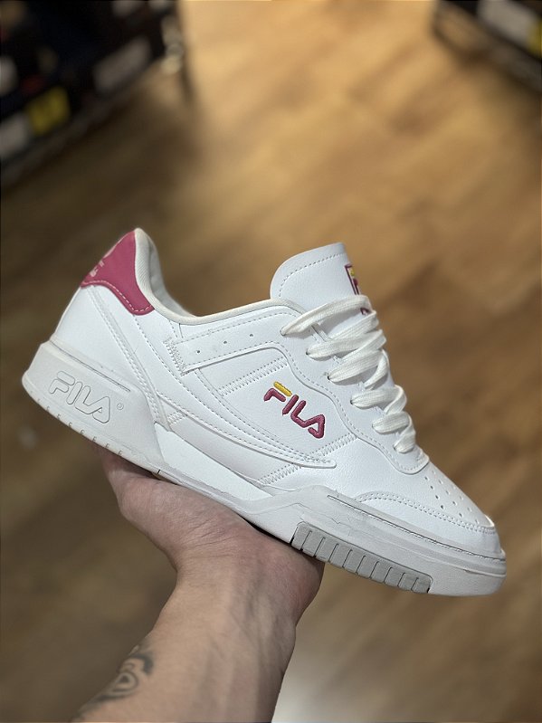 FILA FITNESS TENNIS CLUB (branco/rosa/amarelo)
