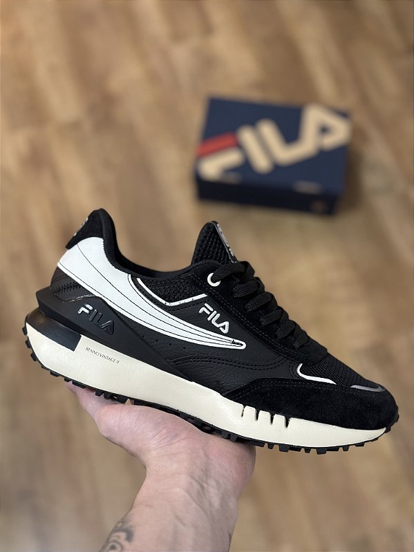 FILA RENNO VINTAGE 2 (black/white)