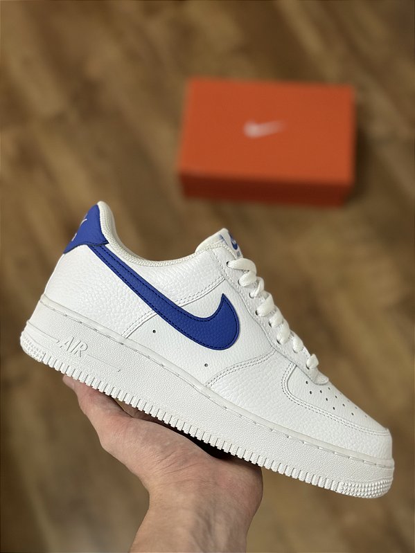 NIKE AIR FORCE 1 ‘07 “white/game royal”