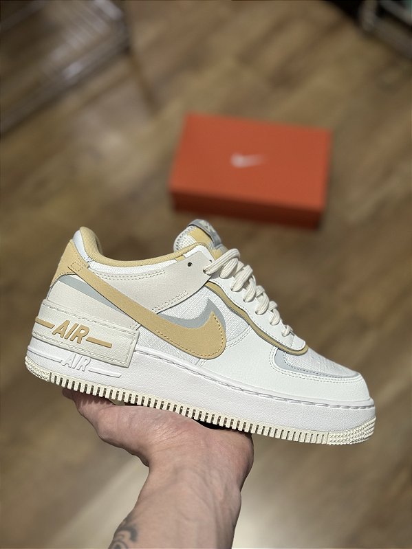 NIKE AIR FORCE 1 SHADOW “Sail & Tan”