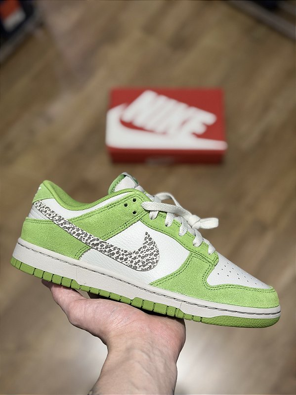 NIKE DUNK LOW “Chlorophyll Safari Swoosh”