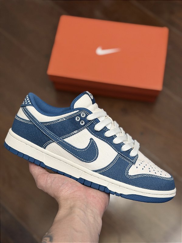 NIKE DUNK LOW RETRO SE “Sashiko Industrial blue”