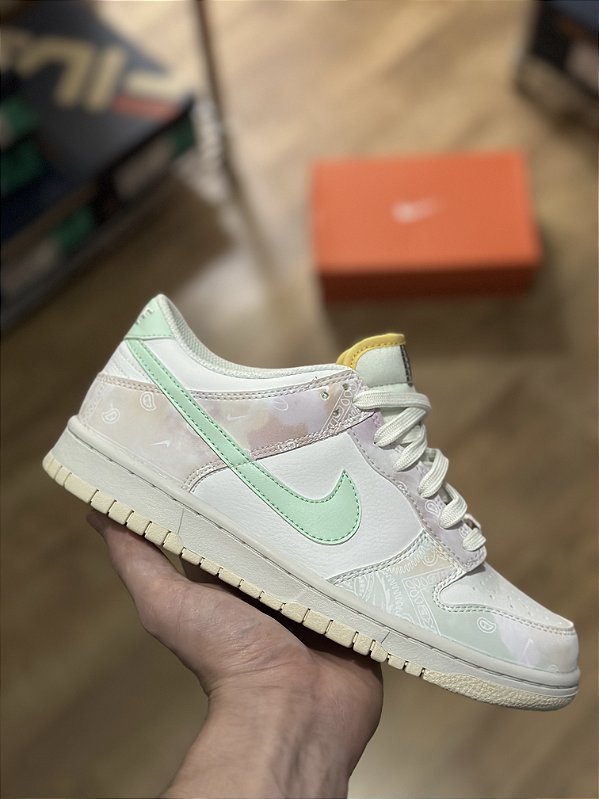 NIKE DUNK LOW (GS) “Pastel Paisley”