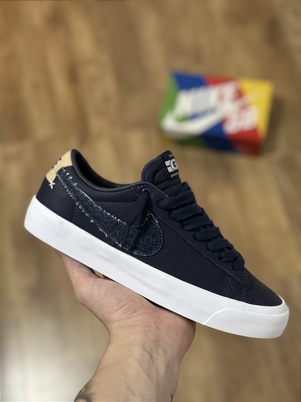 NIKE BLAZER LOW PRO “ Midnight Navy Denim”
