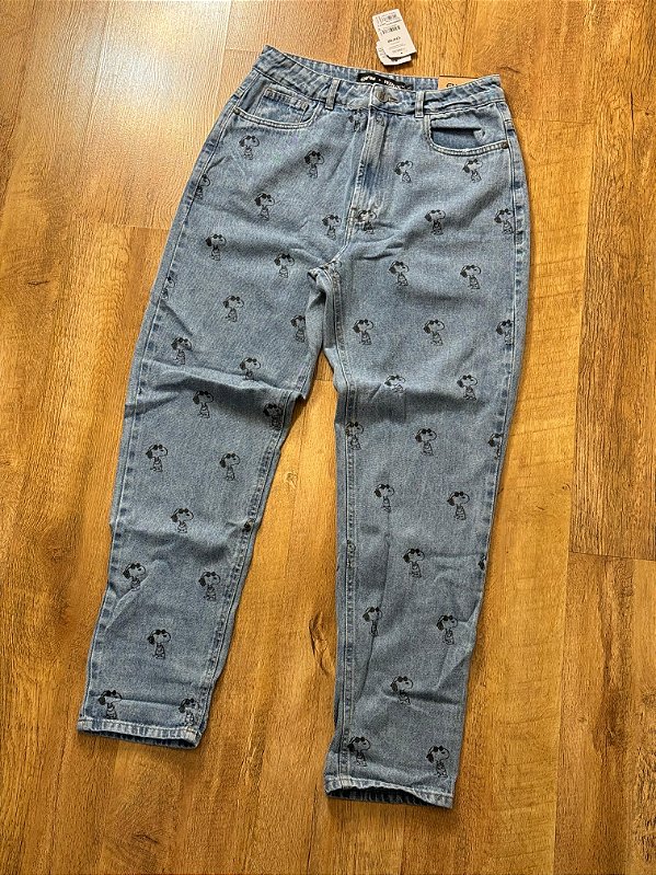 CALÇA JEANS ENFIM x SNOOPY