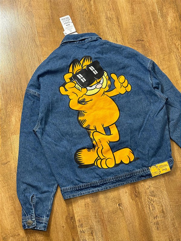 JAQUETA JEANS ENFIM x GARFIELD