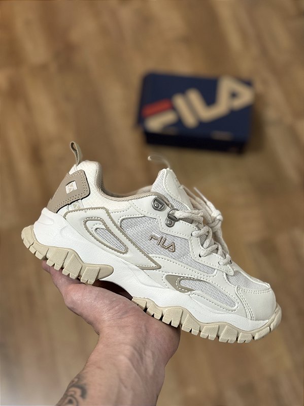 FILA RAY TRACER TR (branco/oliva/bege)