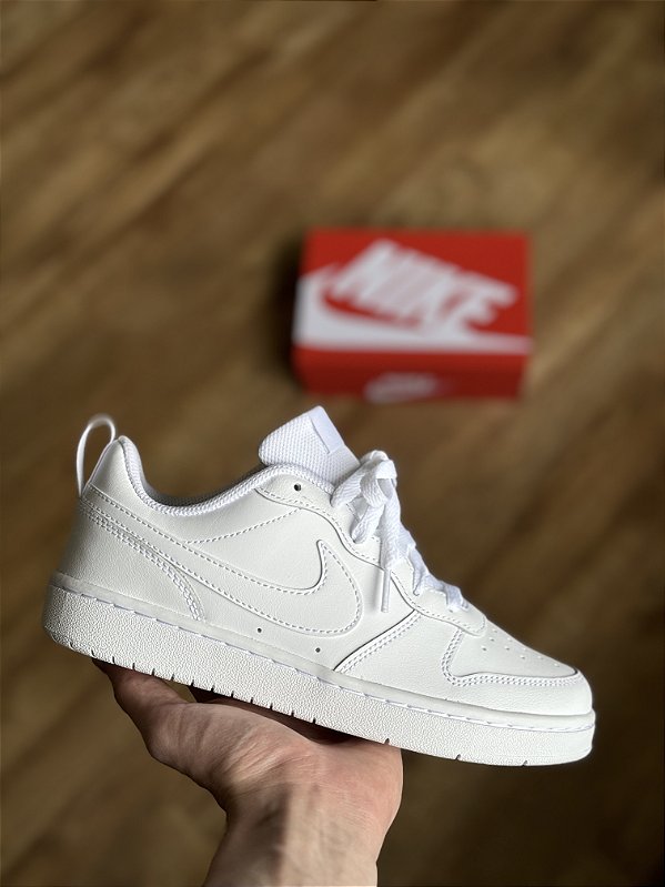 NIKE COURT BOROUGH LOW 2 (white/white)