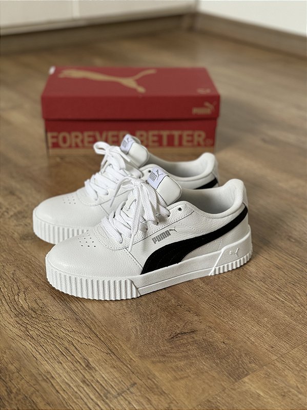 PUMA CARINA (white/black)