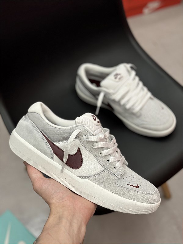 NIKE SB FORCE 58 (cinza/vinho)