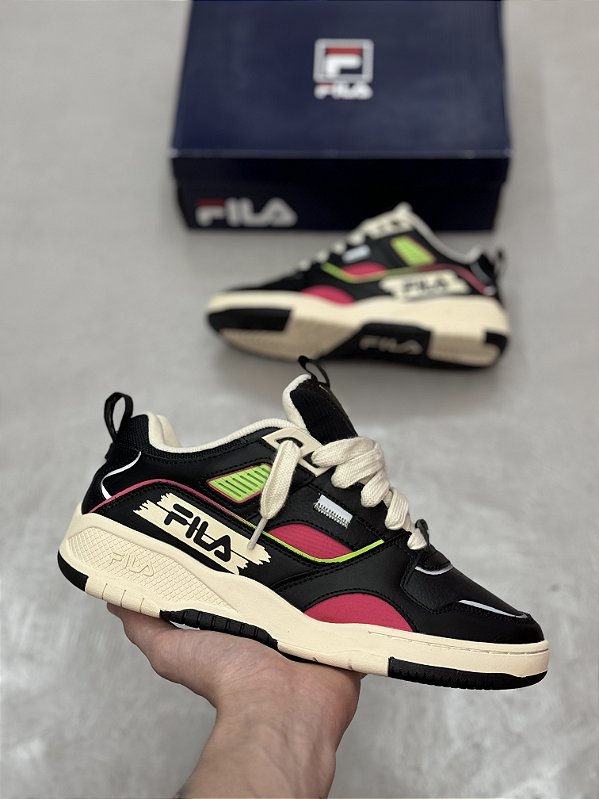 FILA CORDA (black/green gecko)