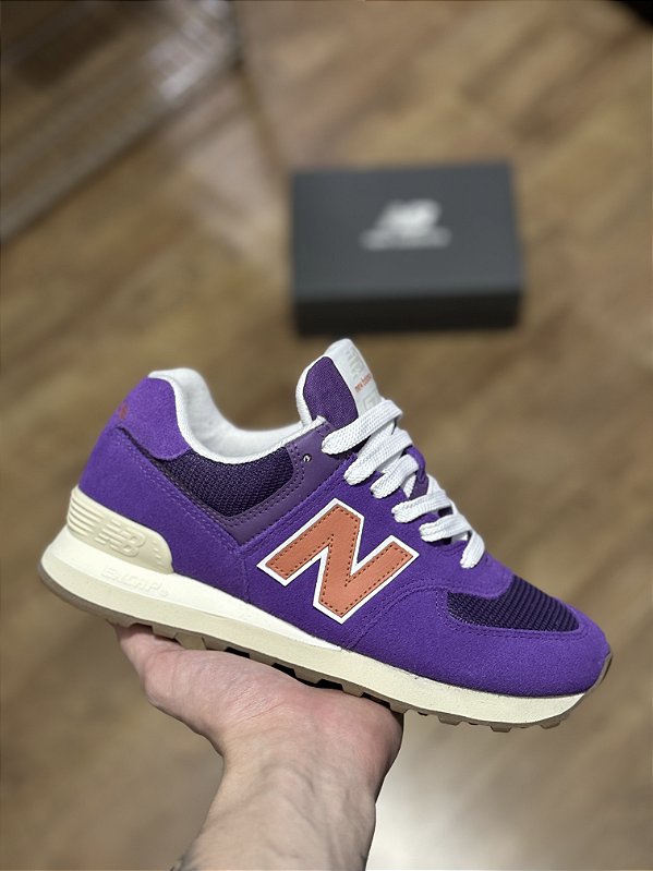 NEW BALANCE 574 (roxo)