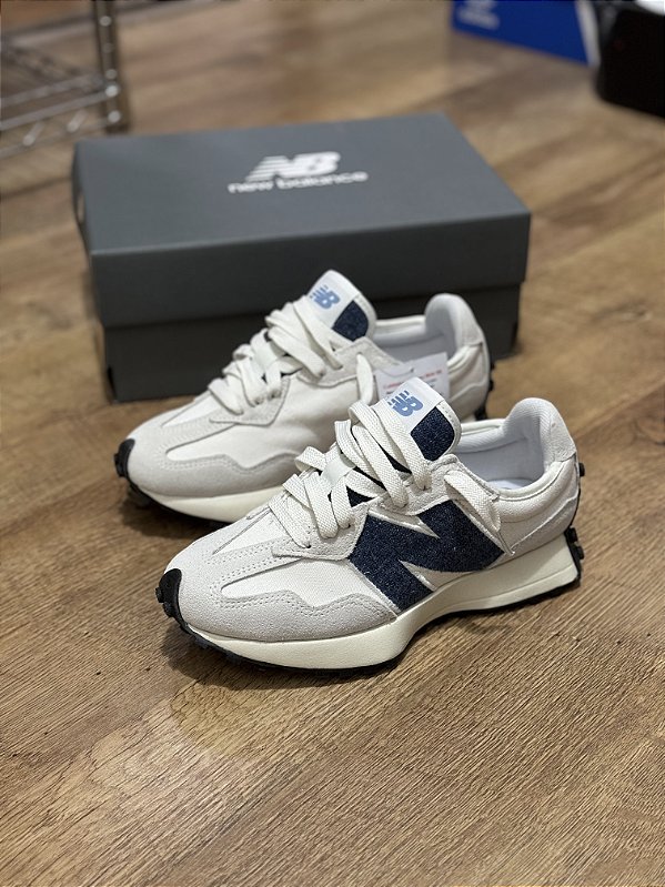 NEW BALANCE 327 (branco/jeans)