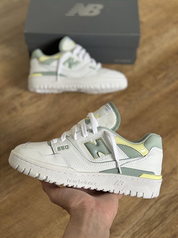 NEW BALANCE 550 (branco/verde)