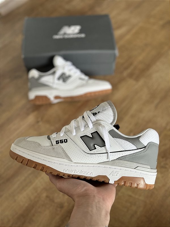 NEW BALANCE 550 (branco/cinza)