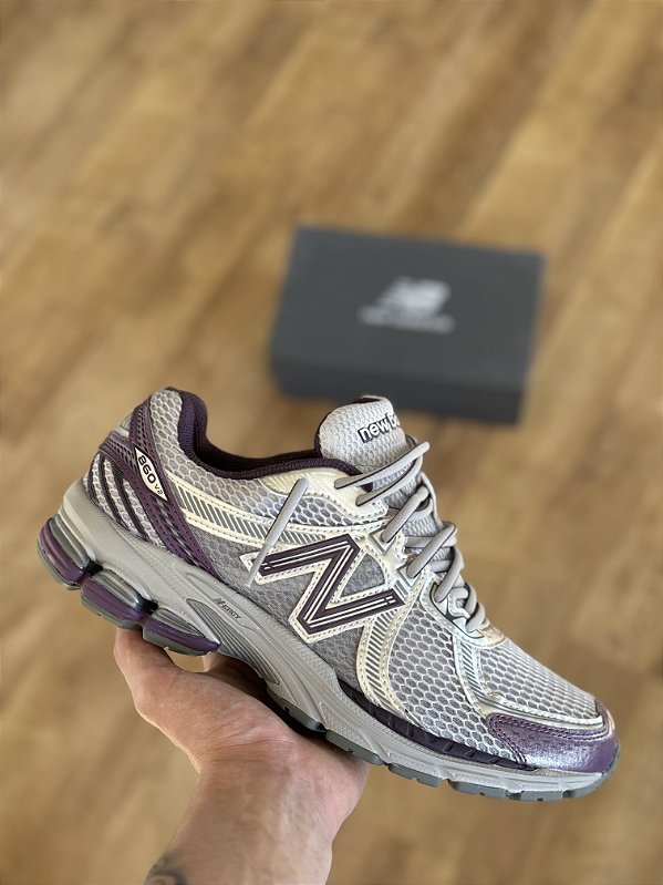 NEW BALANCE 860v2 (cinza/roxo)