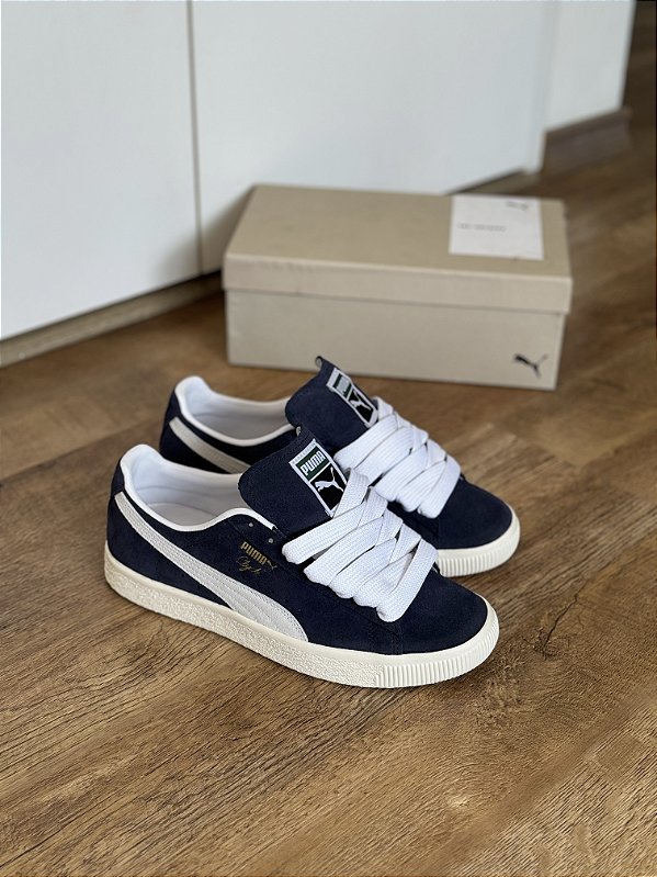 PUMA CLYDE OG (azul marinho)