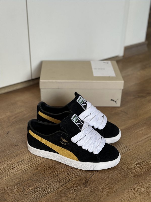 PUMA CLYDE OG (preto/amarelo)