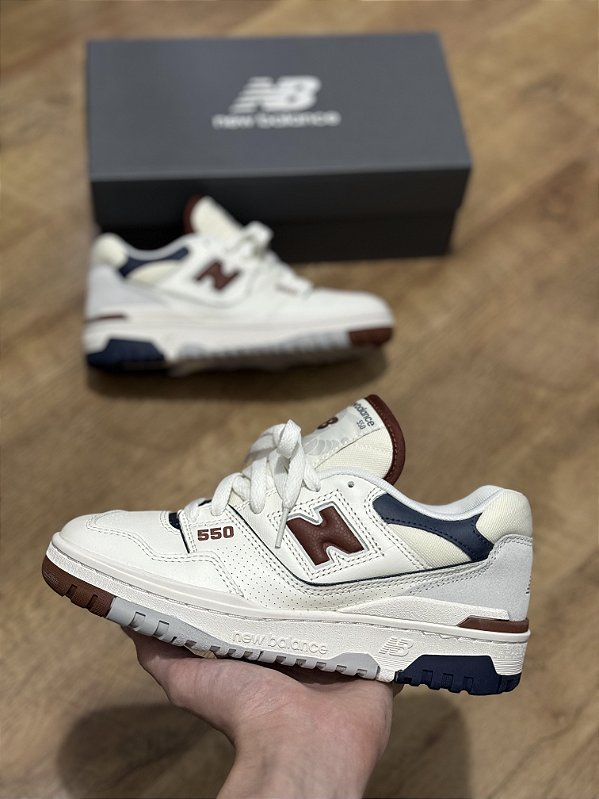 NEW BALANCE 550 (marrom/azul)
