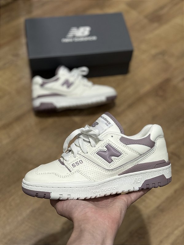 NEW BALANCE 550 (creme/rosa)