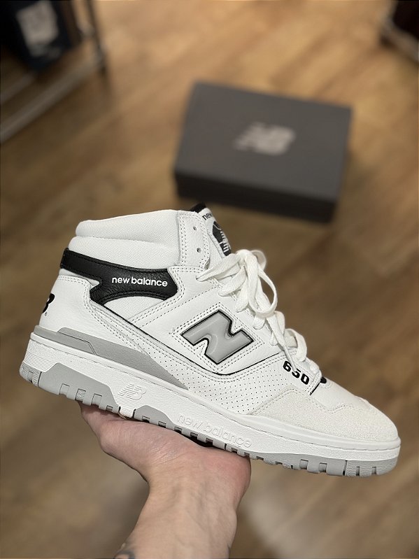NEW BALANCE 650 (branco/preto/cinza)