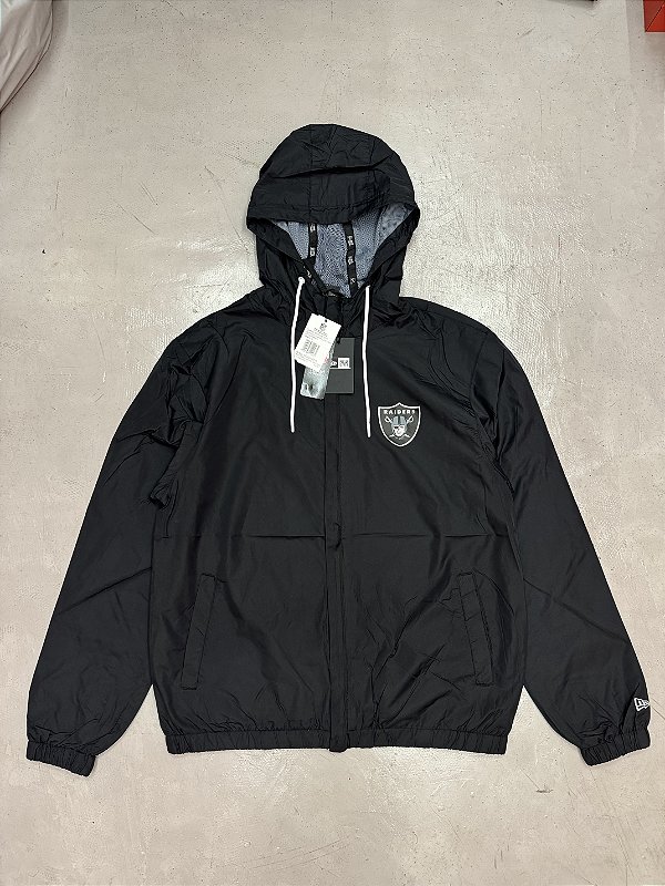 CORTA VENTO NEW ERA RAIDERS (preta)